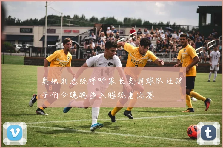 奥地利总统呼吁家长支持球队让孩子们今晚晚些入睡观看比赛