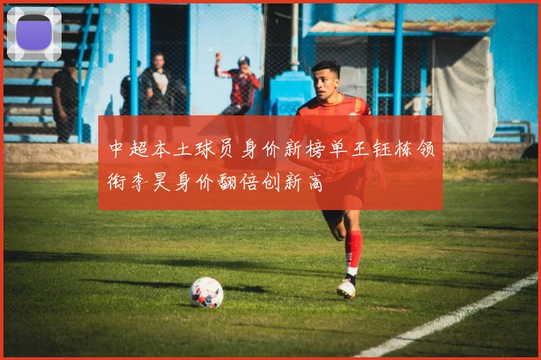 中超本土球员身价新榜单王钰栋领衔李昊身价翻倍创新高